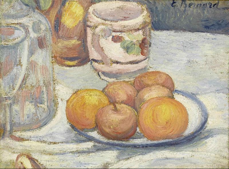 Emile Bernard Still life of apples oil painting image